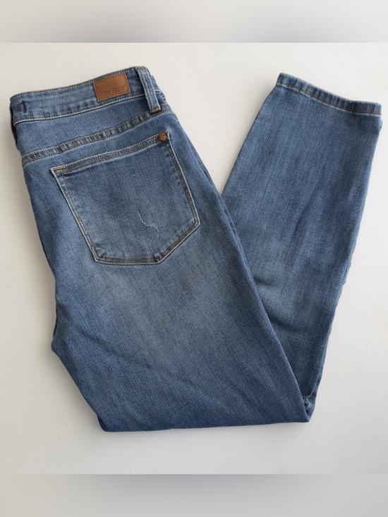 Judy Blue Denim - Judy Blue Jeans Women Size 30 Relaxed Fit Cropped Jeans Dark Wash Stretch